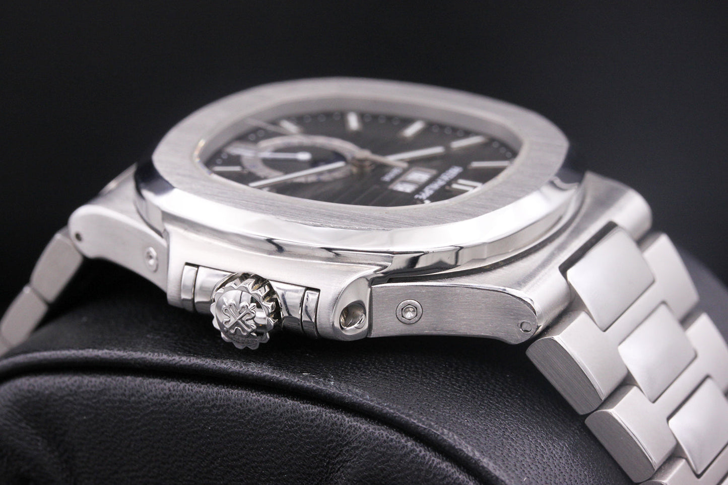 Patek Philippe Nautilus Annual Calendar Moon Phase 40mm 5726-1A-001 Black Dial Pre-Owned