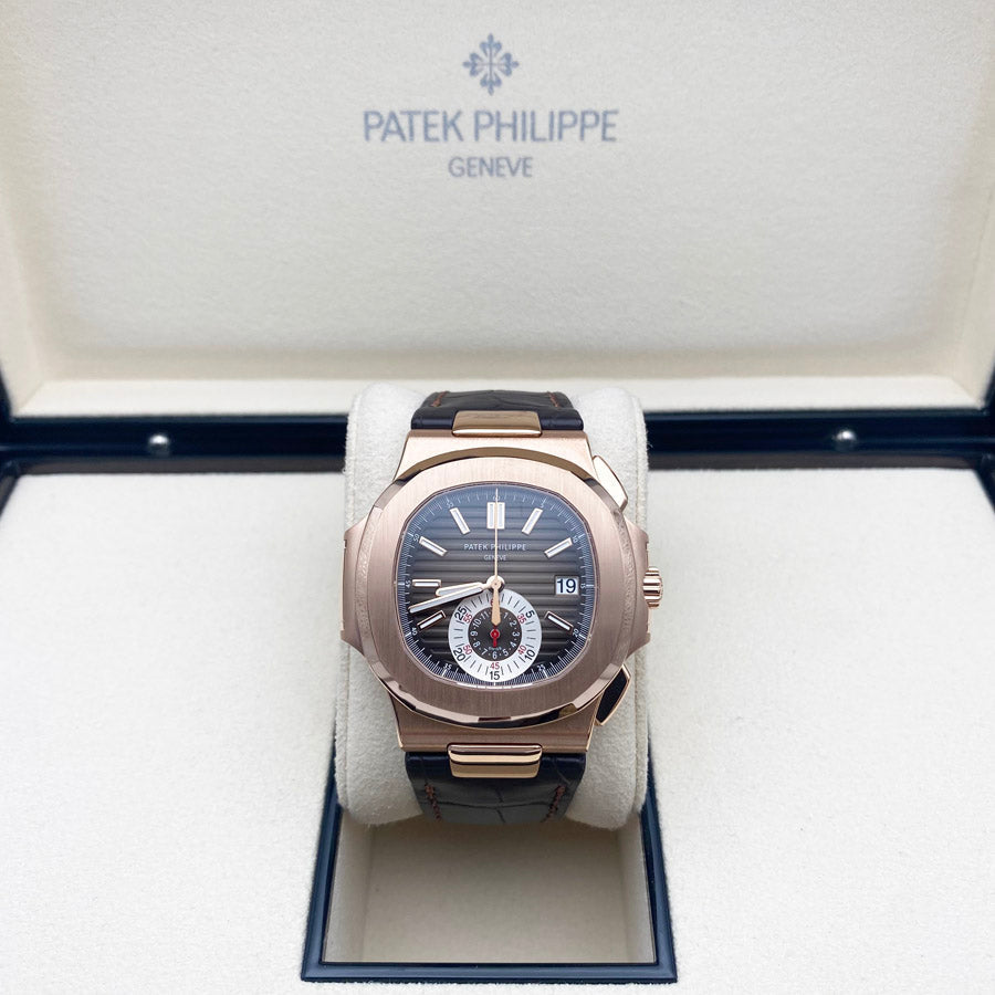 Patek Philippe Nautilus Chronograph 40mm 5980R Brown Dial