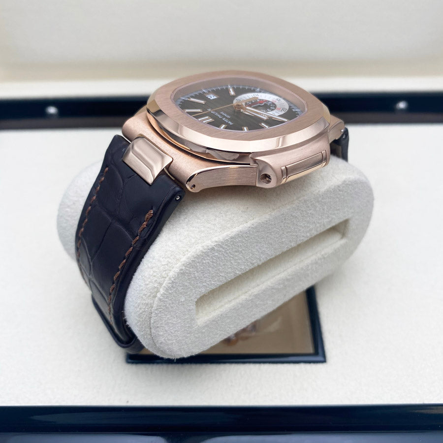 Patek Philippe Nautilus Chronograph 40mm 5980R Brown Dial