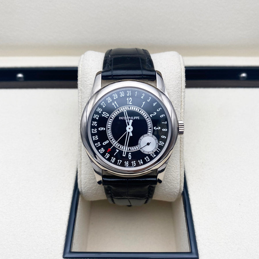 Patek Philippe Calatrava 39mm 6006G Black Dial