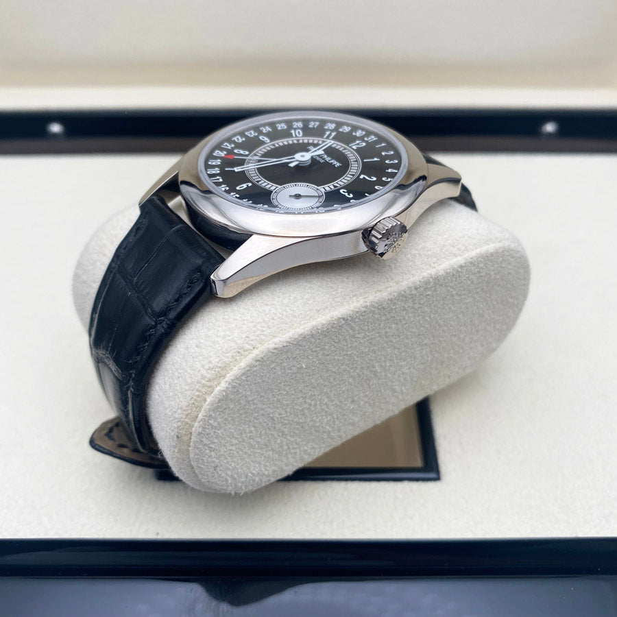 Patek Philippe Calatrava 39mm 6006G Black Dial