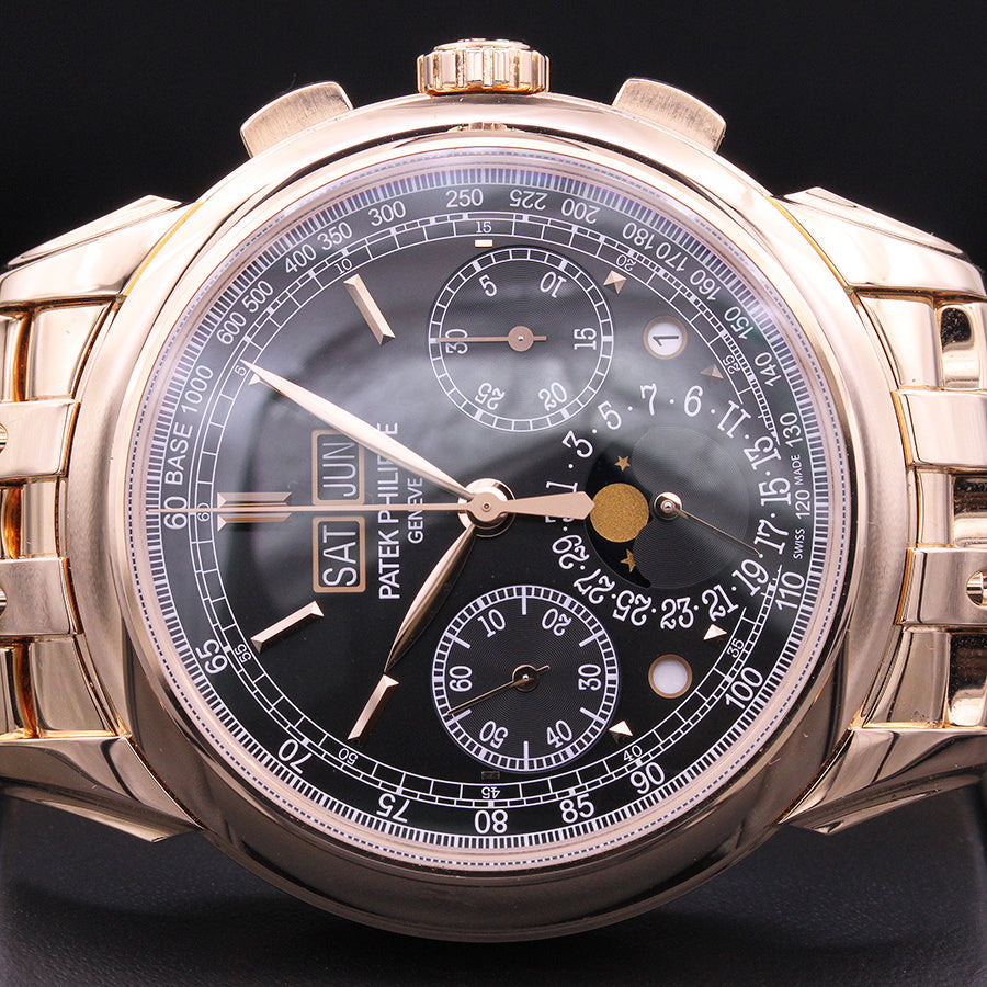 Patek Philippe Grand Complications Perpetual Calendar Chronograph 41mm 5270/1R Black Dial Pre-Owned