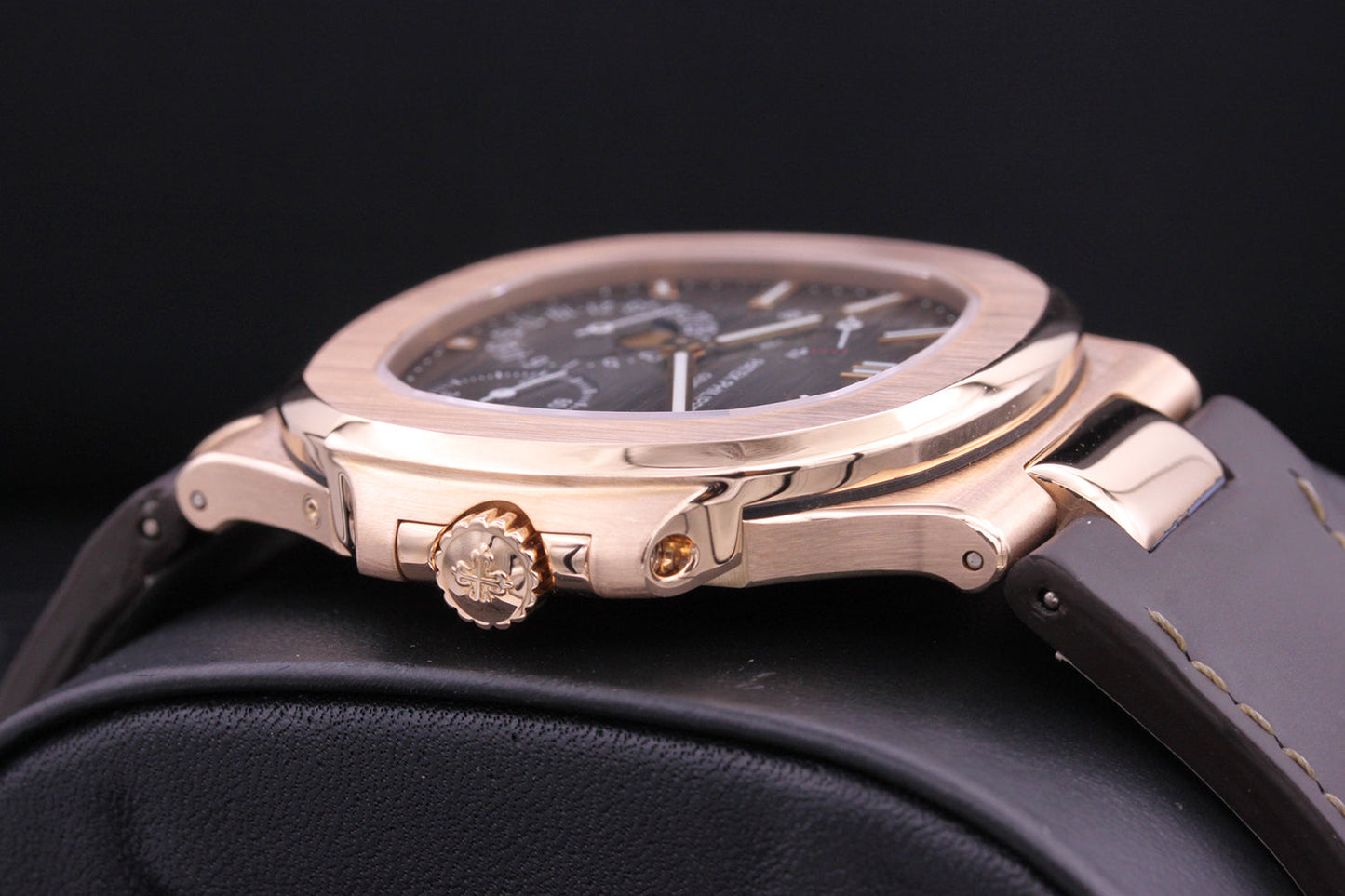 Patek Philippe Nautilus Moon Phase 40mm 5712R Black Dial