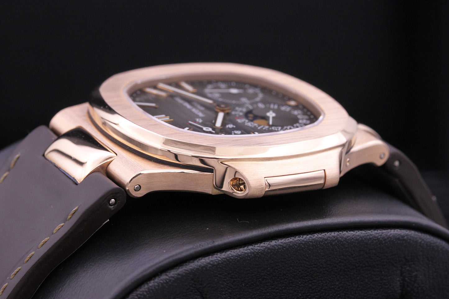 Patek Philippe Nautilus Moon Phase 40mm 5712R Black Dial