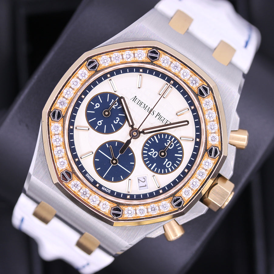 Audemars Piguet Special Edition Bucherer Royal Oak Offshore Chronograph 37mm 26234SR Silver Dial Pre-Owned