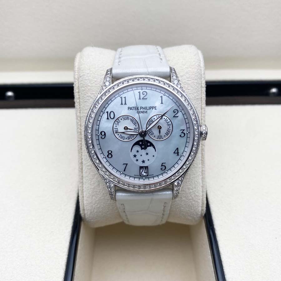 Patek Philippe Annual Calendar Complication 38mm 4948G Mother Of Pearl Dial Pre-Owned