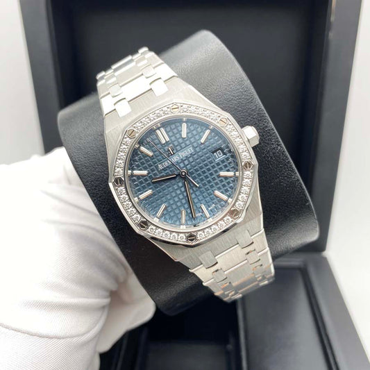 Audemars Piguet Royal Oak 34mm 77351ST Blue Dial