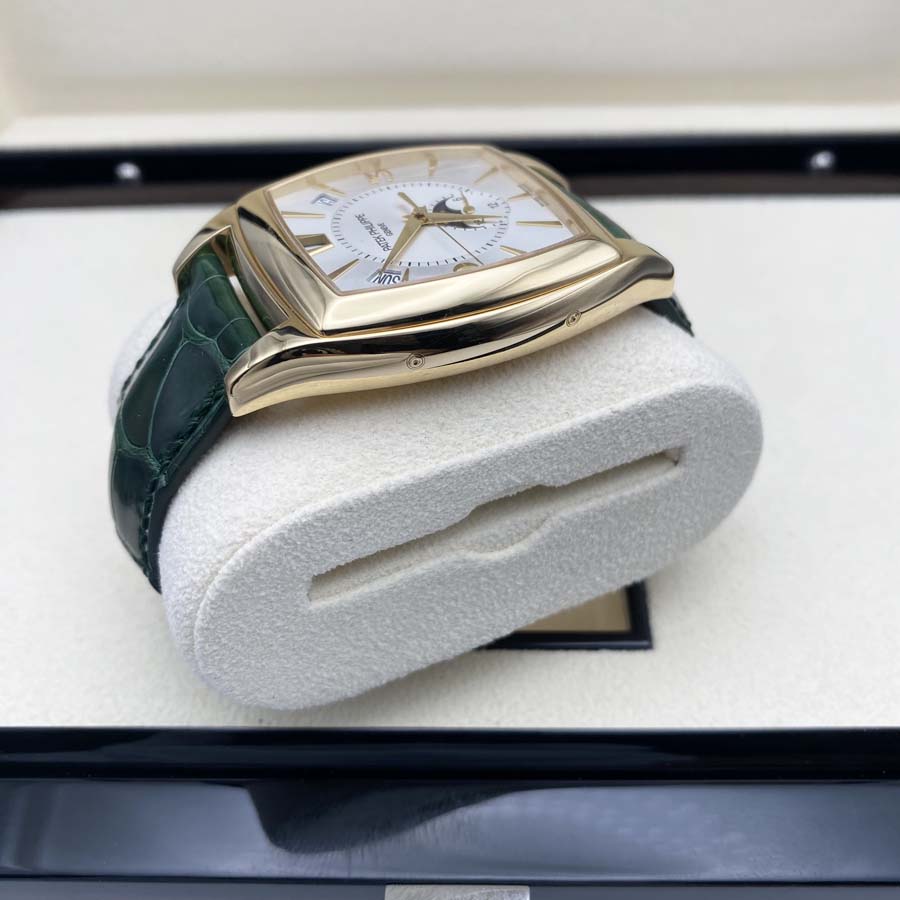 Patek Philippe Gondolo Annual Calendar 18K Yellow Gold 5135J-001 White Dial Pre-Owned