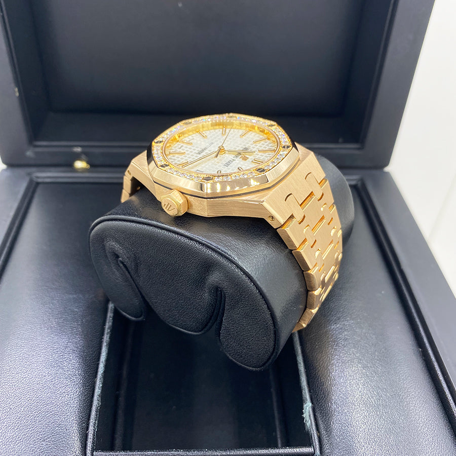 Audemars Piguet Royal Oak 37mm 15451OR Silver Dial Pre-Owned