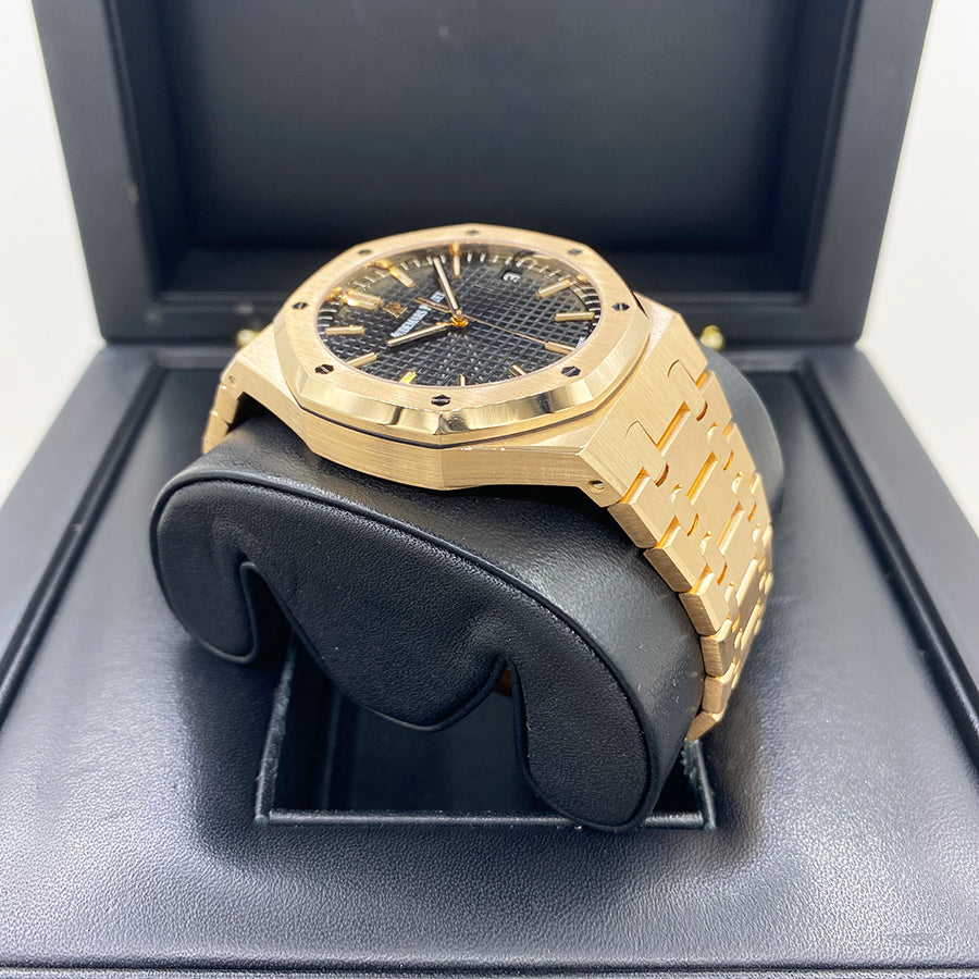 Audemars Piguet Royal Oak 41mm 15500OR Black Dial Pre-Owned