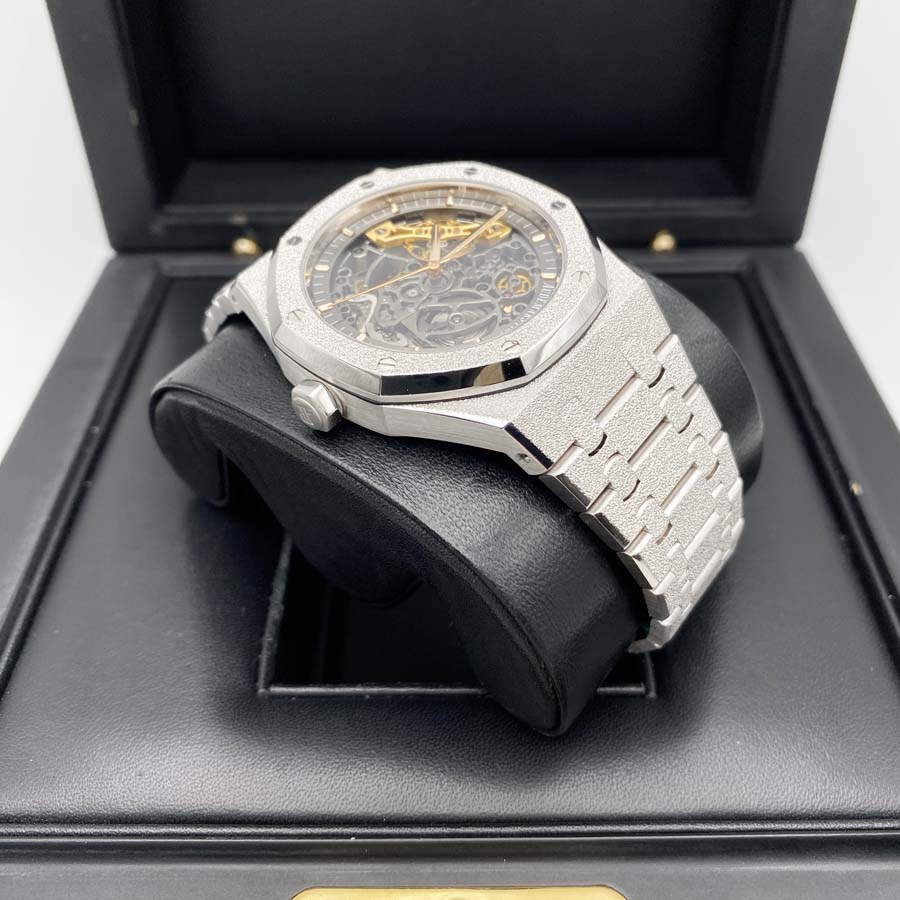 Audemars Piguet Royal Oak 41mm 15407BC Openworked Dial Pre-Owned