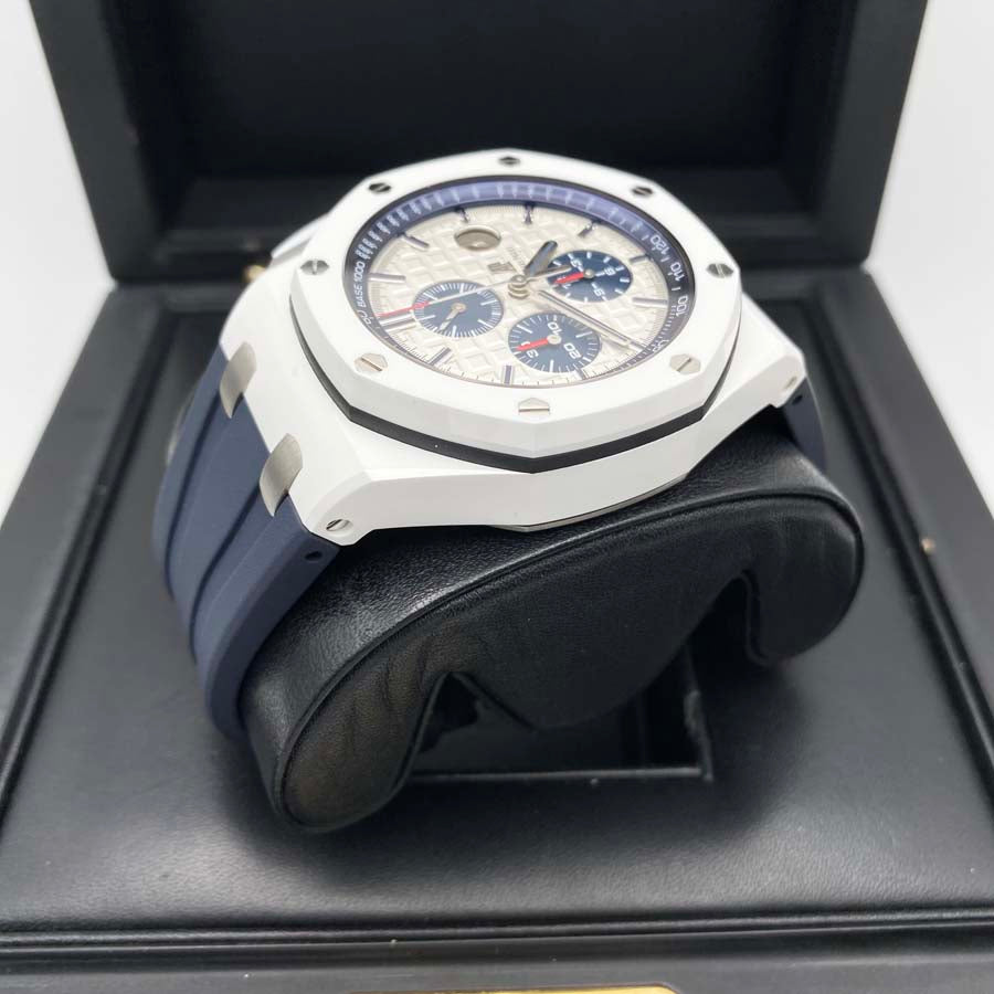 Audemars Piguet Royal Oak Offshore Chronograph 44mm 26402CB.OO.A010CA.01 Light Silver-Toned Dial Pre-Owned