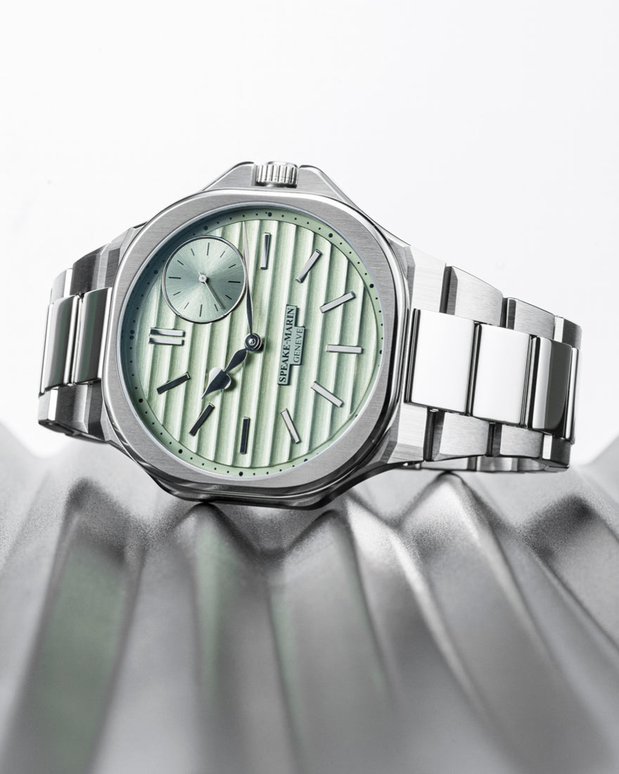 Ripples Metallic Green