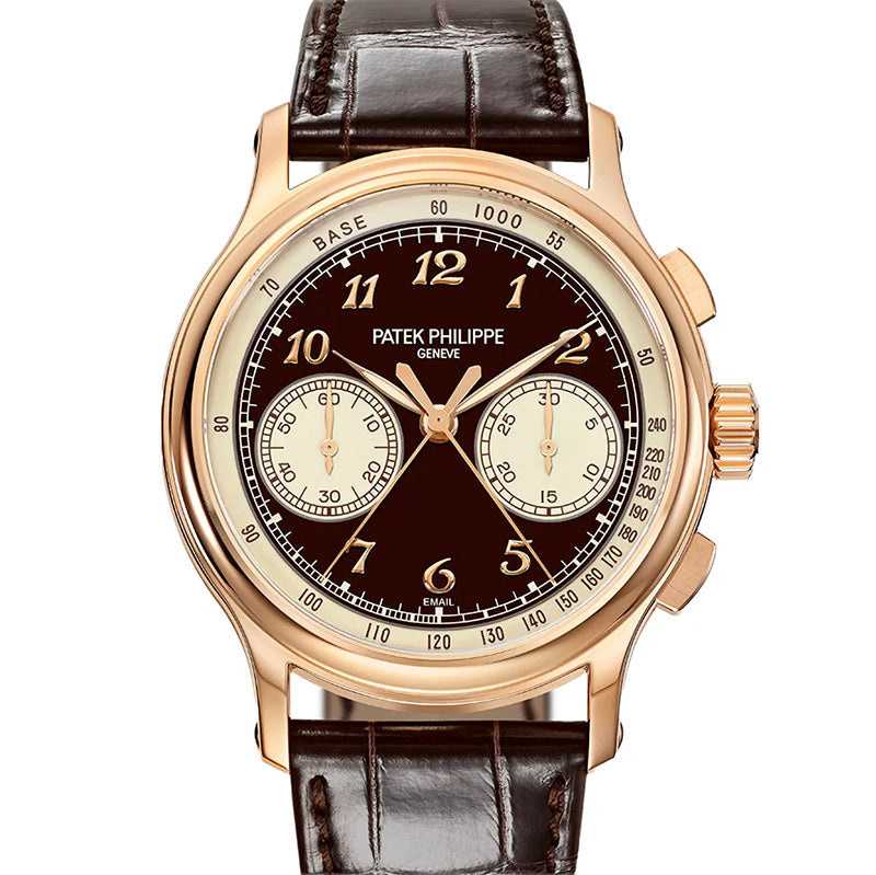 Patek Philippe Grand Complications Grand Feu Brown Beige Dial Rose Gold 5370R-001
