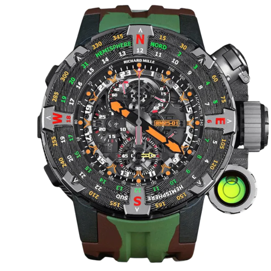 Richard Mille RM25-01 Manual Winding Limited Edition Open - Work Dial