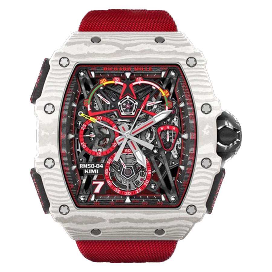 Richard Mille RM50-04 Kimi Räikkönen Tourbillon Split Seconds Chronograph Limited Edition 50mm Openworked Dial