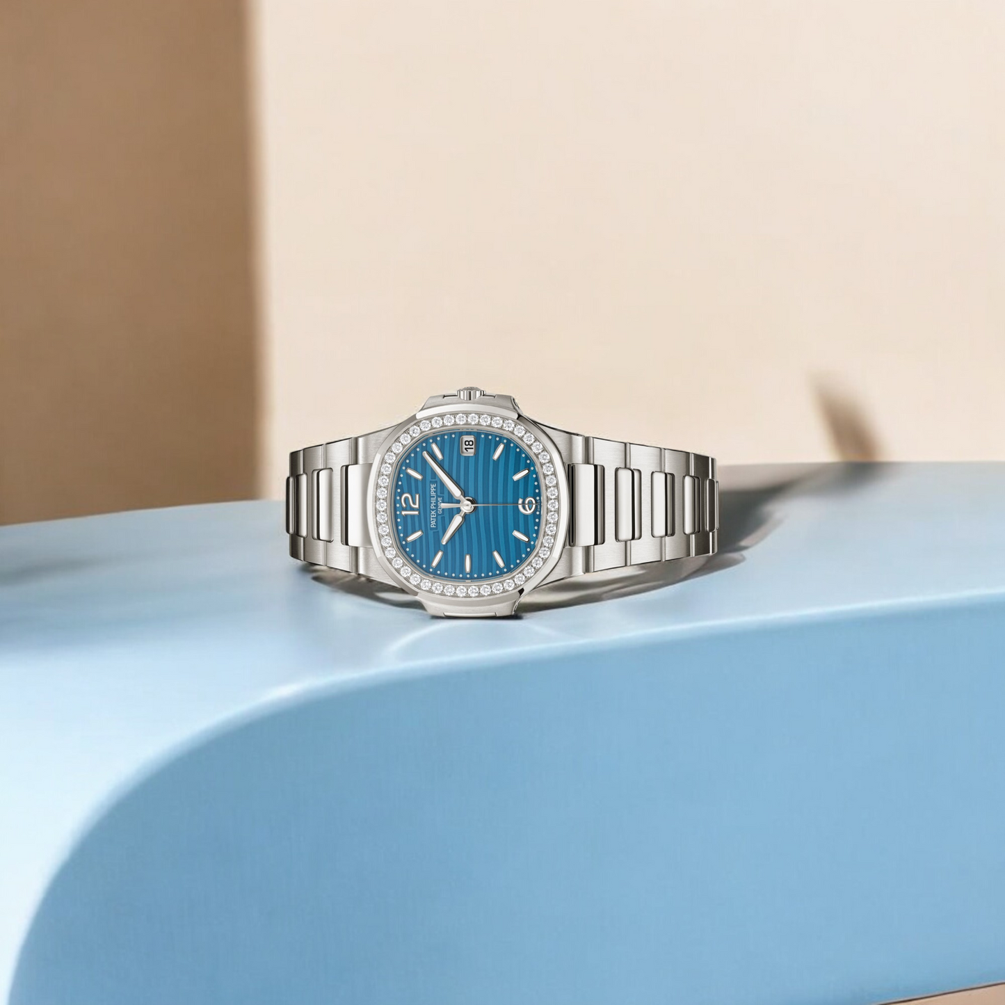 Patek Philippe - Geneve Nautilus - Azure Blue Dial - White Gold - 7010/1G - 2025
