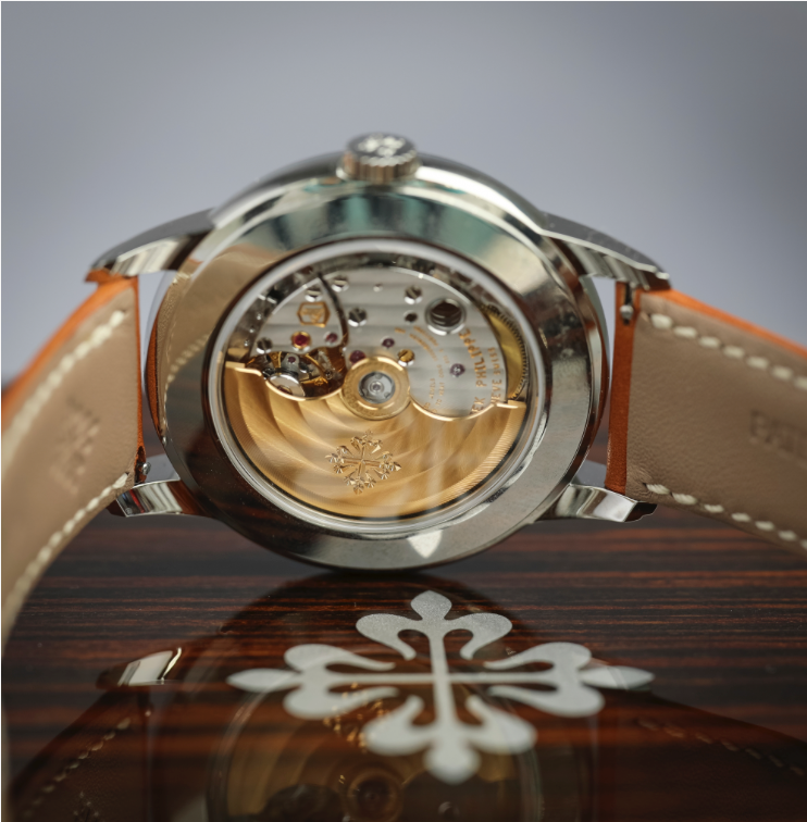 Patek Philippe Complications Silver Opaline Dial Steel Case Strap 40 mm 5212A-001