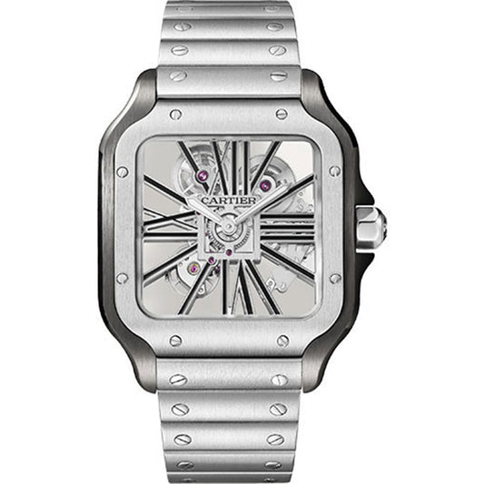 Cartier Santos de Cartier 40mm Openworked Dial WHSA0027