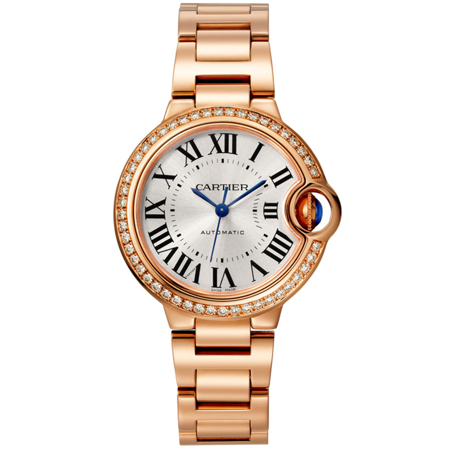 Cartier Ballon Bleu De Cartier 33mm WJBB0036 Silver Dial