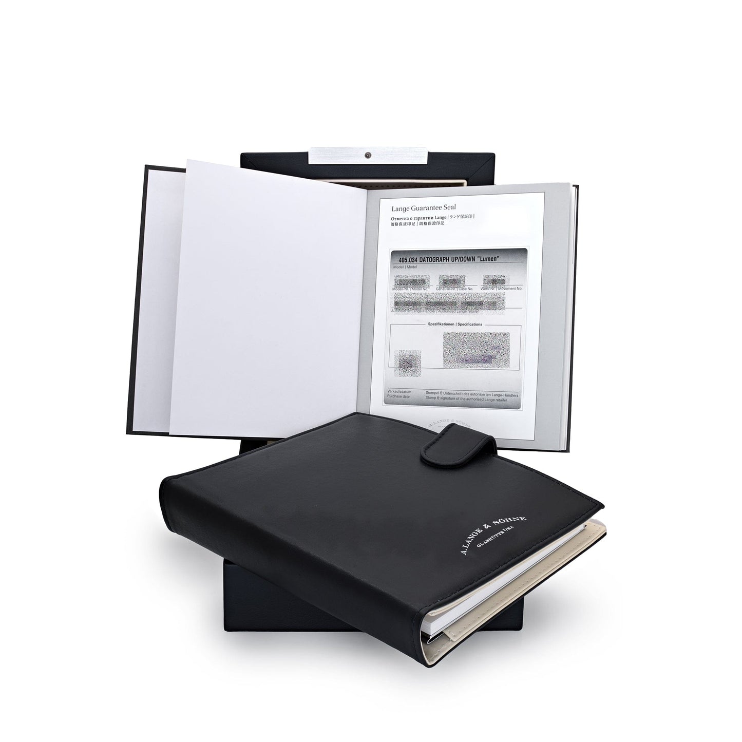 A. Lange & Söhne Datograph 405.034 Up/Down "Lumen" Platinum Black Dial