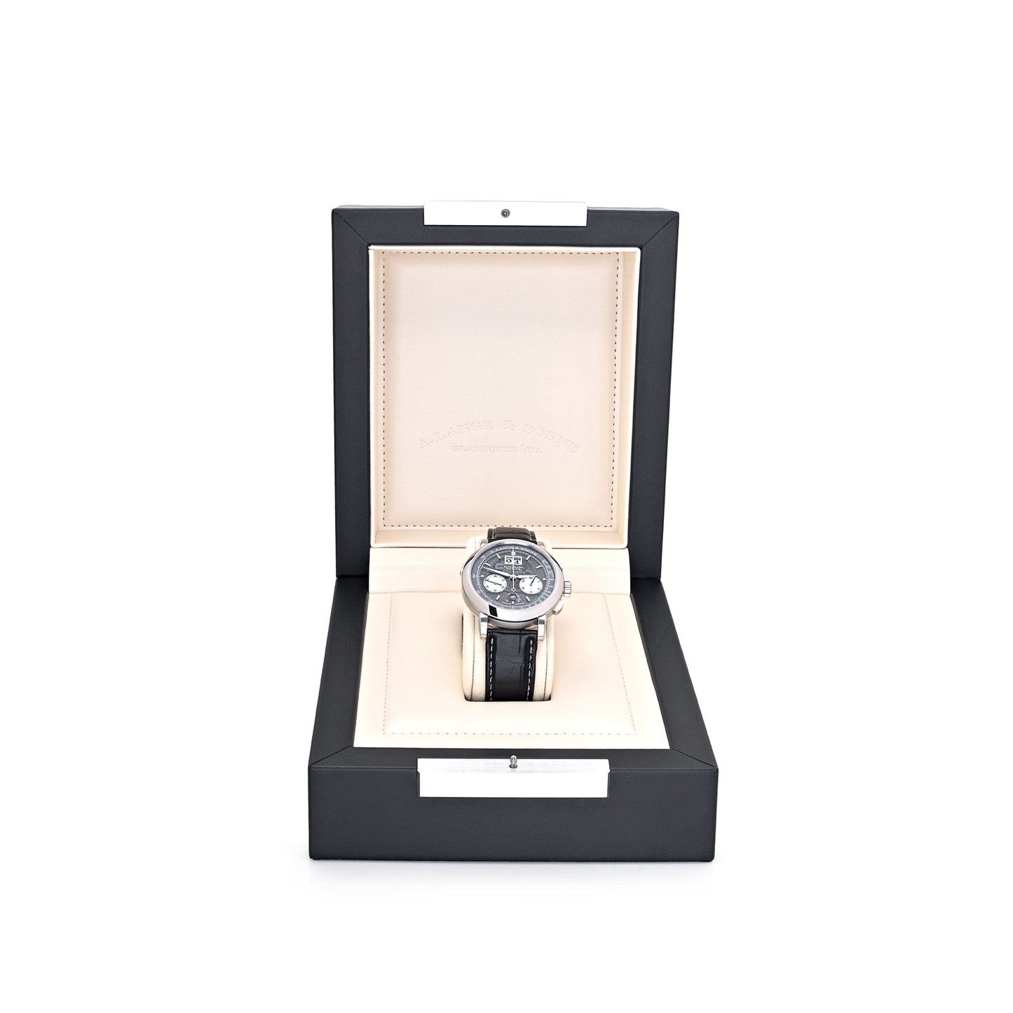 A. Lange & Söhne Datograph 405.034 Up/Down "Lumen" Platinum Black Dial