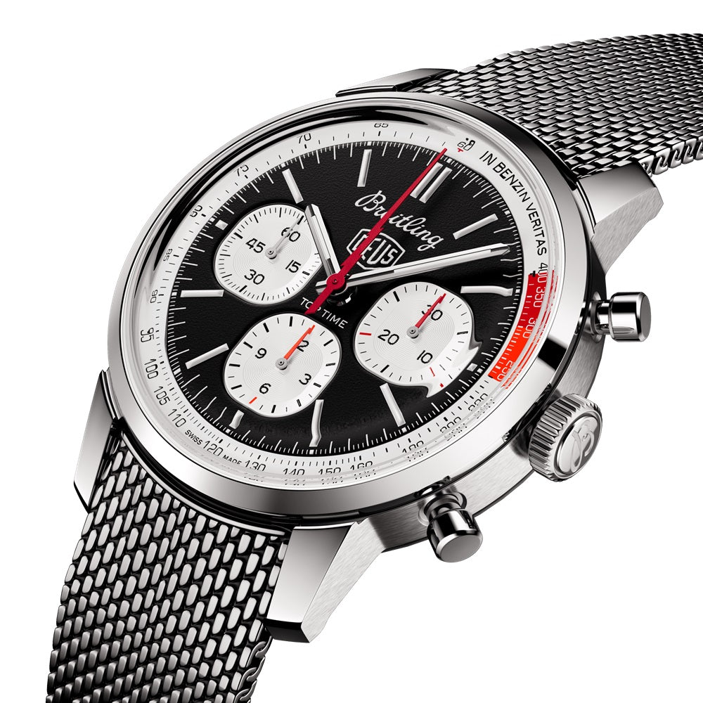 Unworn Breitling Top Time B01 Deus Ref# AB01765A1B1A1, box and papers