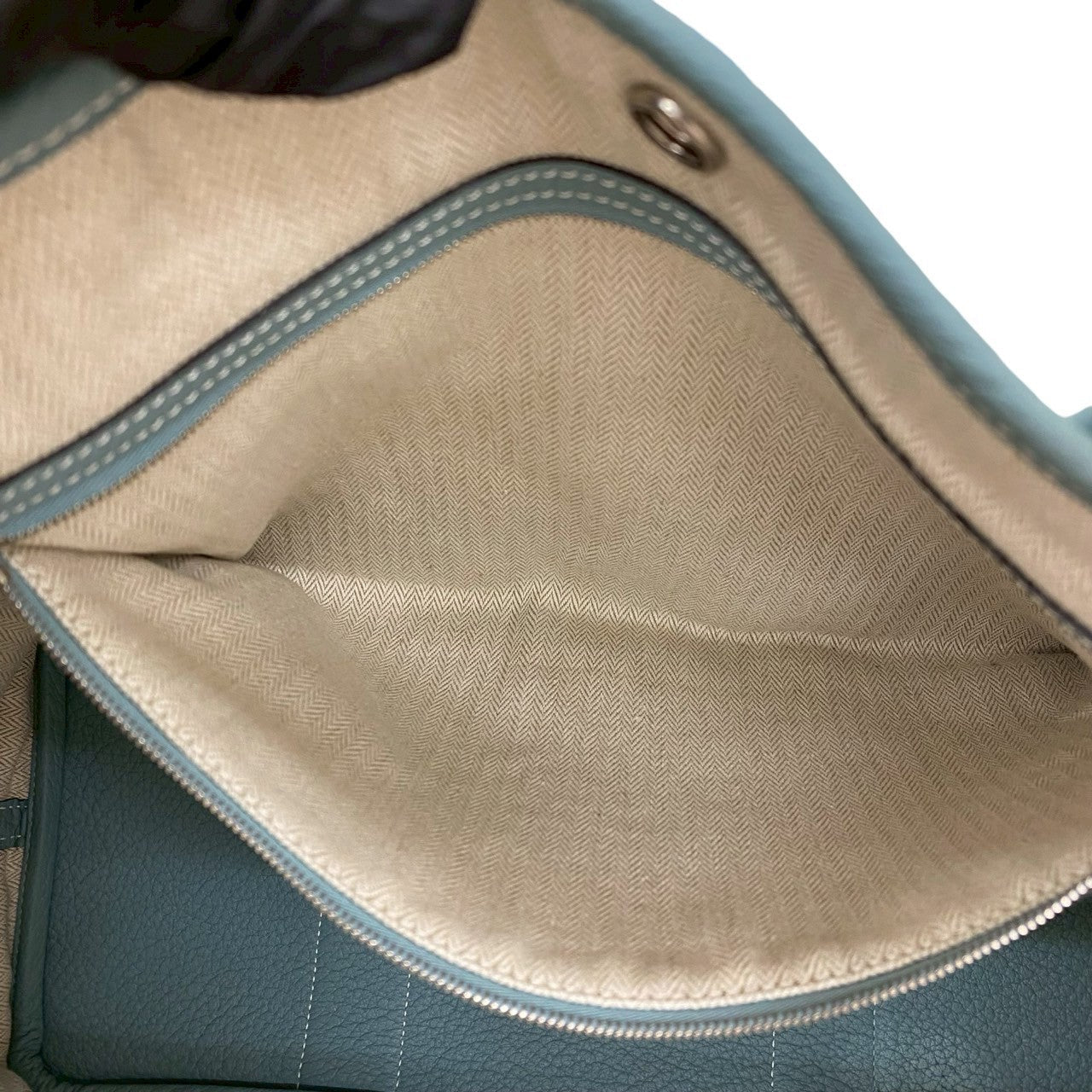 Hermes Garden Party Negonda Leather Tote Bag