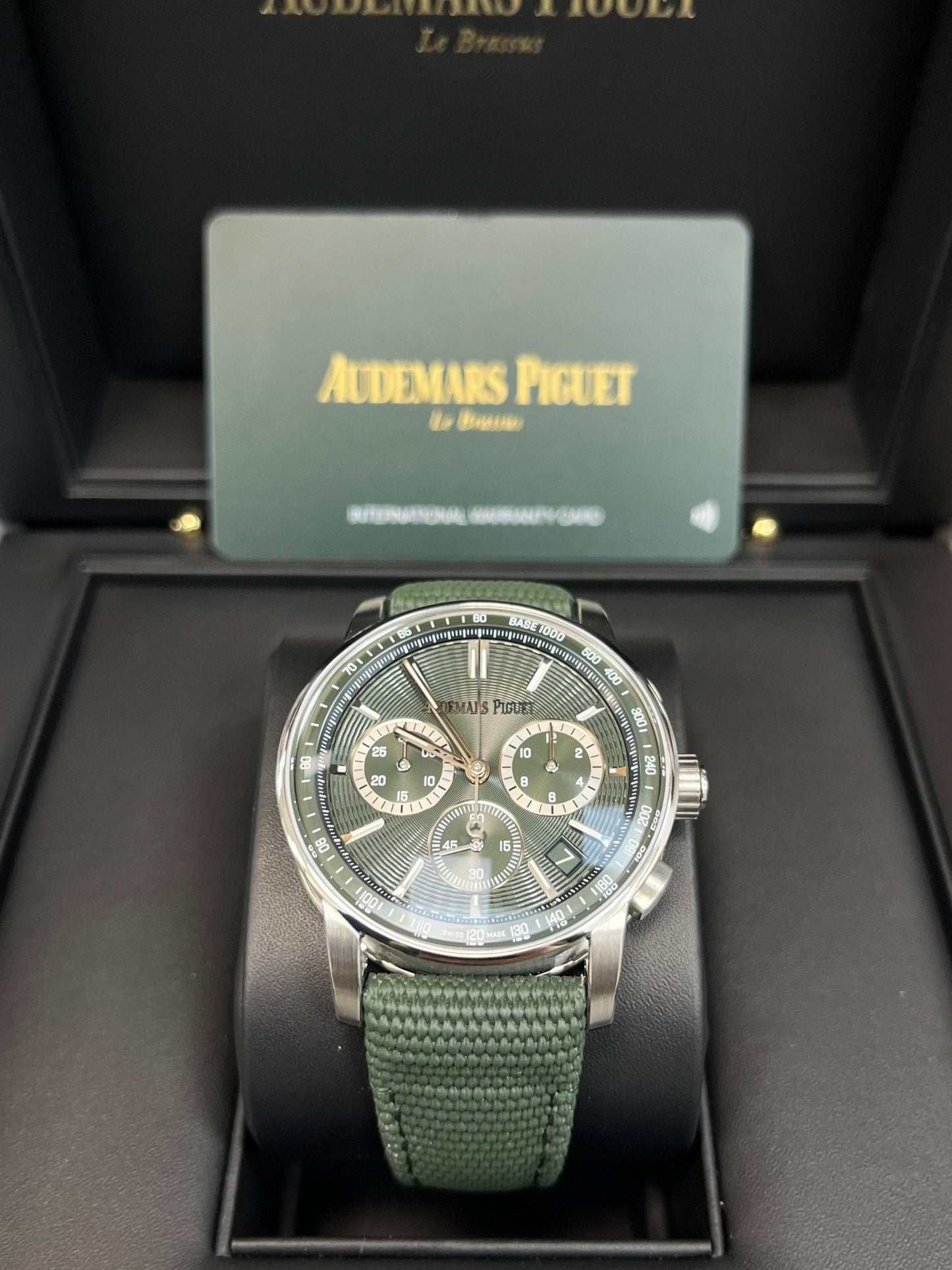Audemars Piguet Code 11.59 Green Code Selfwinding Chronograph 41mm 26393ST.OO.A056KB.01