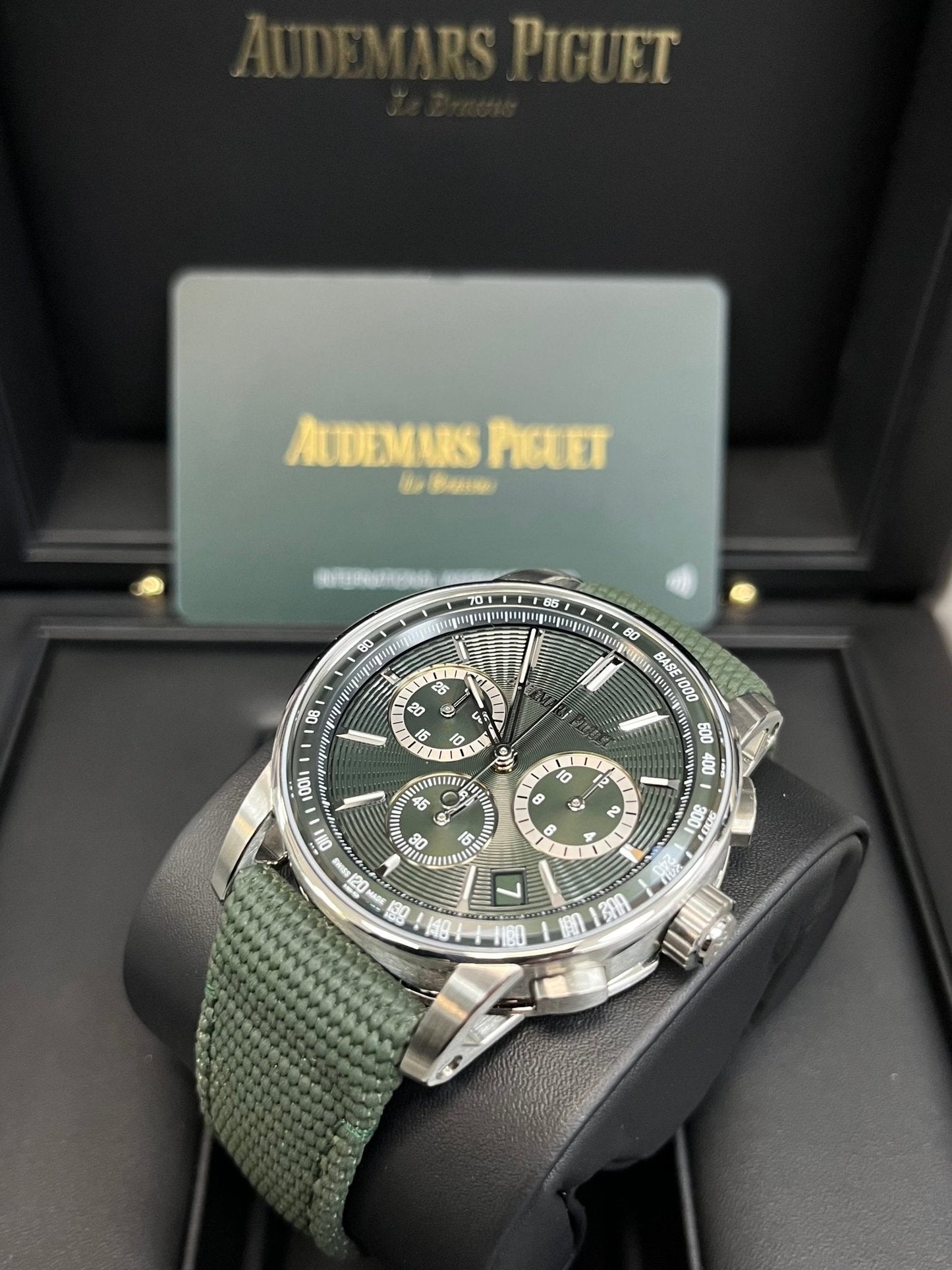 Audemars Piguet Code 11.59 Green Code Selfwinding Chronograph 41mm 26393ST.OO.A056KB.01