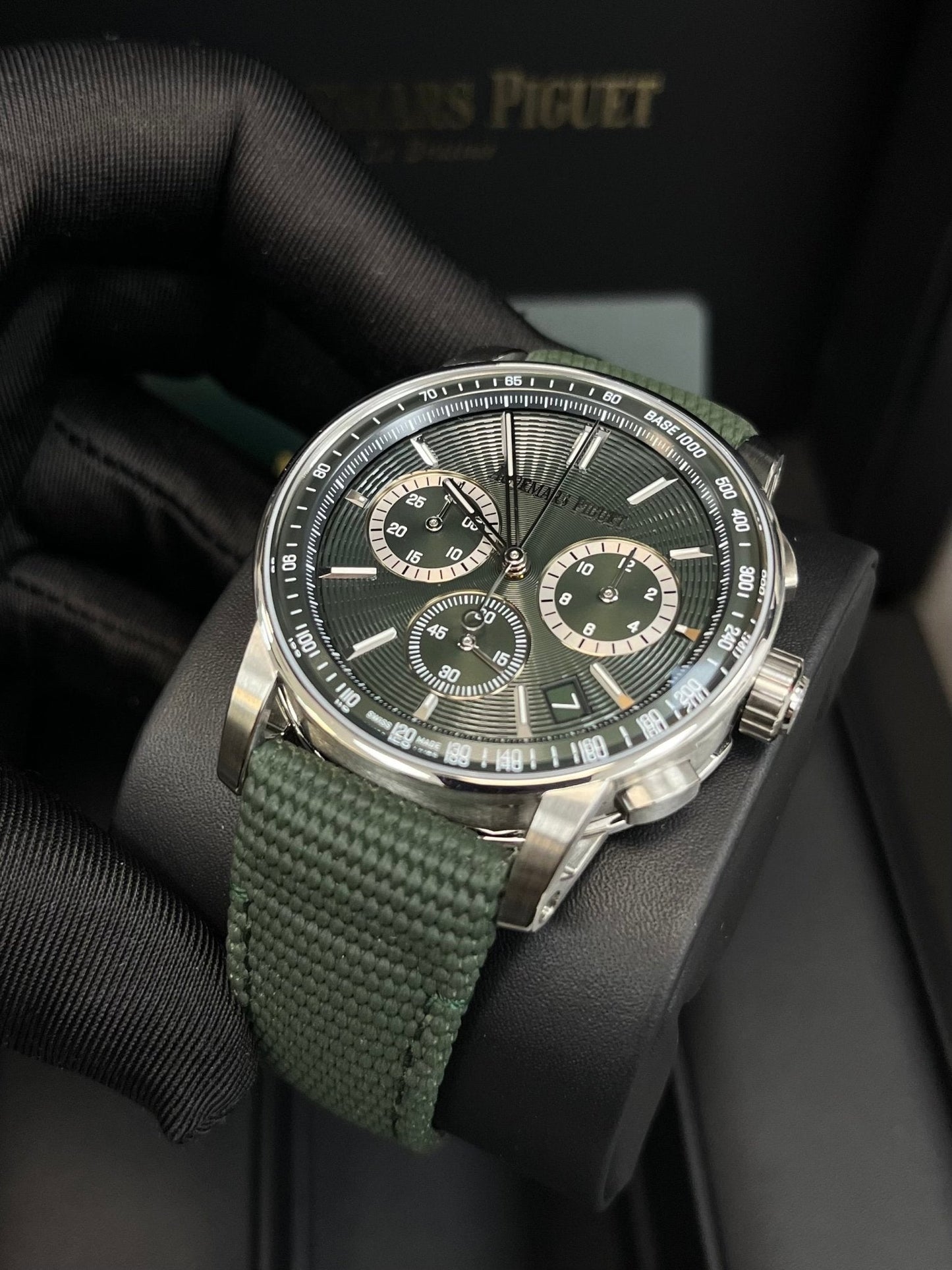 Audemars Piguet Code 11.59 Green Code Selfwinding Chronograph 41mm 26393ST.OO.A056KB.01