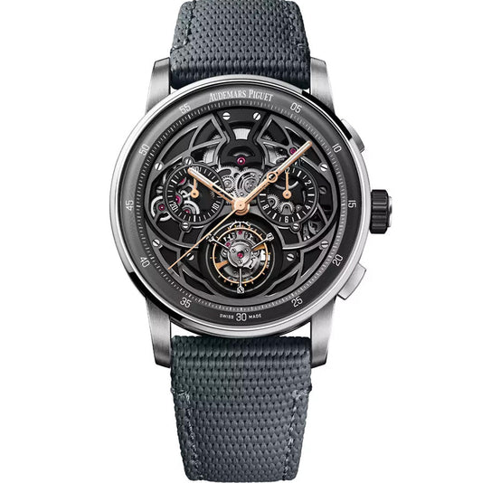 Audemars Piguet Code 11.59 Flying Tourbillon Chronograph 41mm Openworked Dial 26399NB
