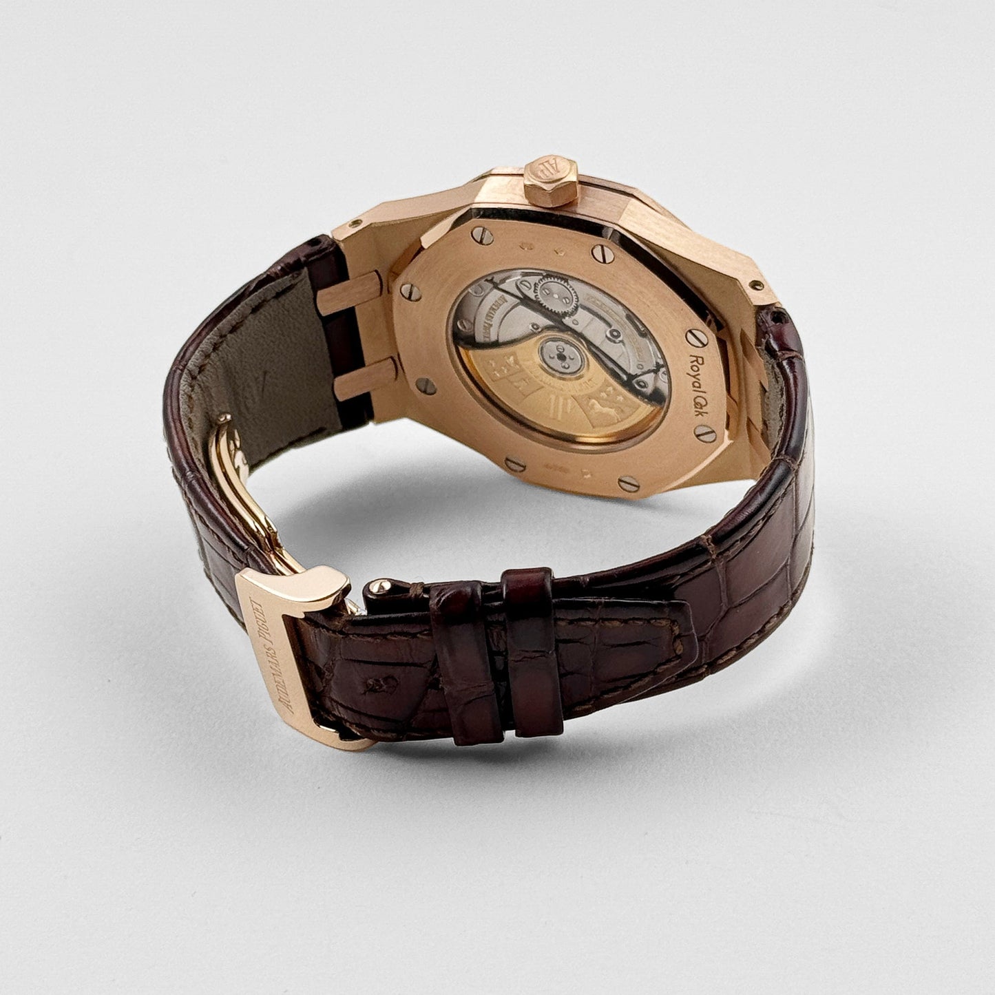 Audemars Piguet Royal Oak 15400OR.OO.D088CR.01 Selfwinding Rose Gold Silver Dial