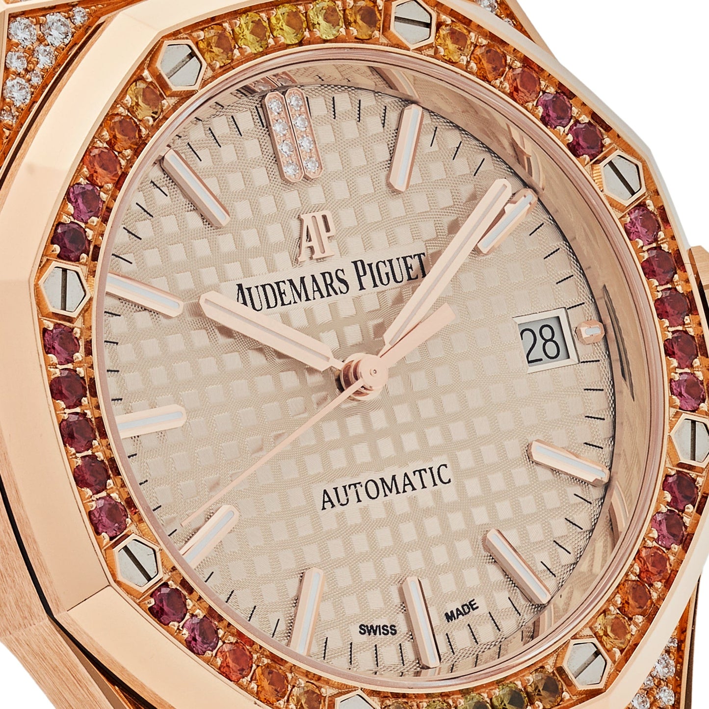 Audemars Piguet Royal Oak 15452OR.ZY.D038VE.01 Rose Gold and Diamonds