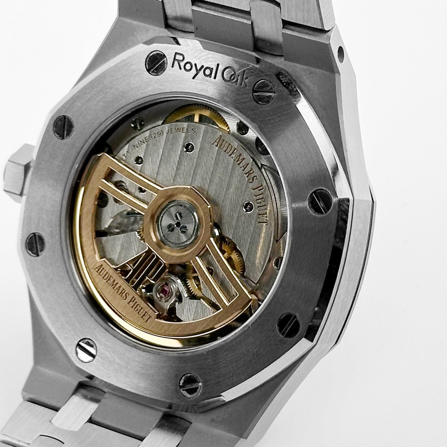 Audemars Piguet Royal Oak 15551ST.ZZ.1356ST.04 Selfwinding Stainless Steel Ice Blue Dial Diamond Bezel (2024)