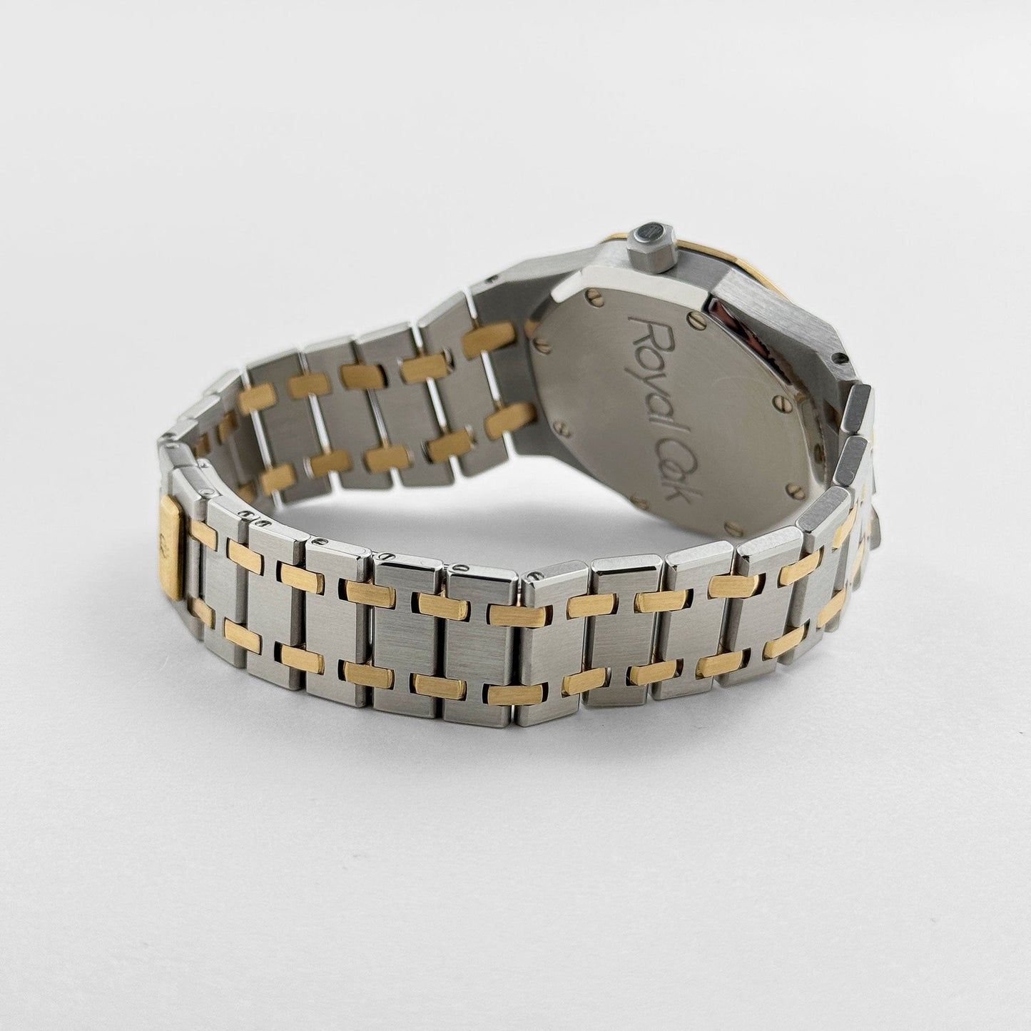 Audemars Piguet Royal Oak 25594SA.OO.0789SA.01 Day-Date Moonphase Yellow Gold Stainless Steel Silver Dial (1994)