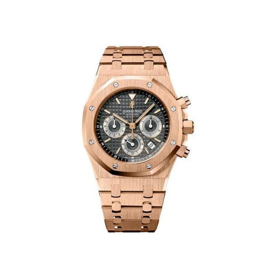 Audemars Piguet Royal Oak 26022OR.OO.D098CR.02 Chronograph Rose Gold Grey Dial