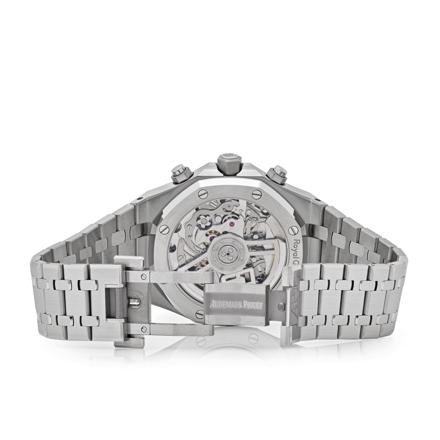 Audemars Piguet Royal Oak 26240ST.OO.1320ST.03 Selfwinding Chronograph '50th Anniversary' Stainless Steel White Dial