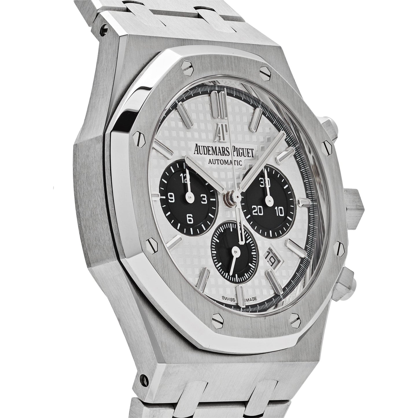 Audemars Piguet Royal Oak 26331ST.OO.1220ST.03 Selfwinding Chronograph Stainless Steel White Dial (2021)