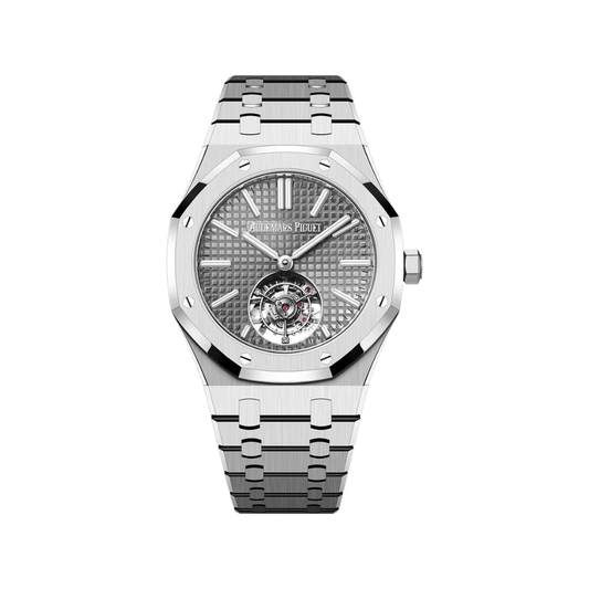 Audemars Piguet Royal Oak Flying Tourbillon 26730ST.OO.1320ST.06 Selfwinding Steel Grey Dial
