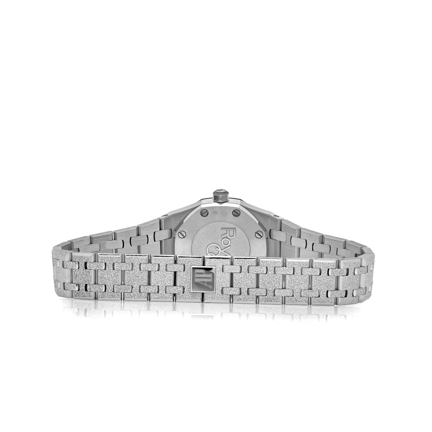 Audemars Piguet Royal Oak 67630BC.GG.1312BC.01-B 'Mini' Frosted White Gold Quartz (2025)