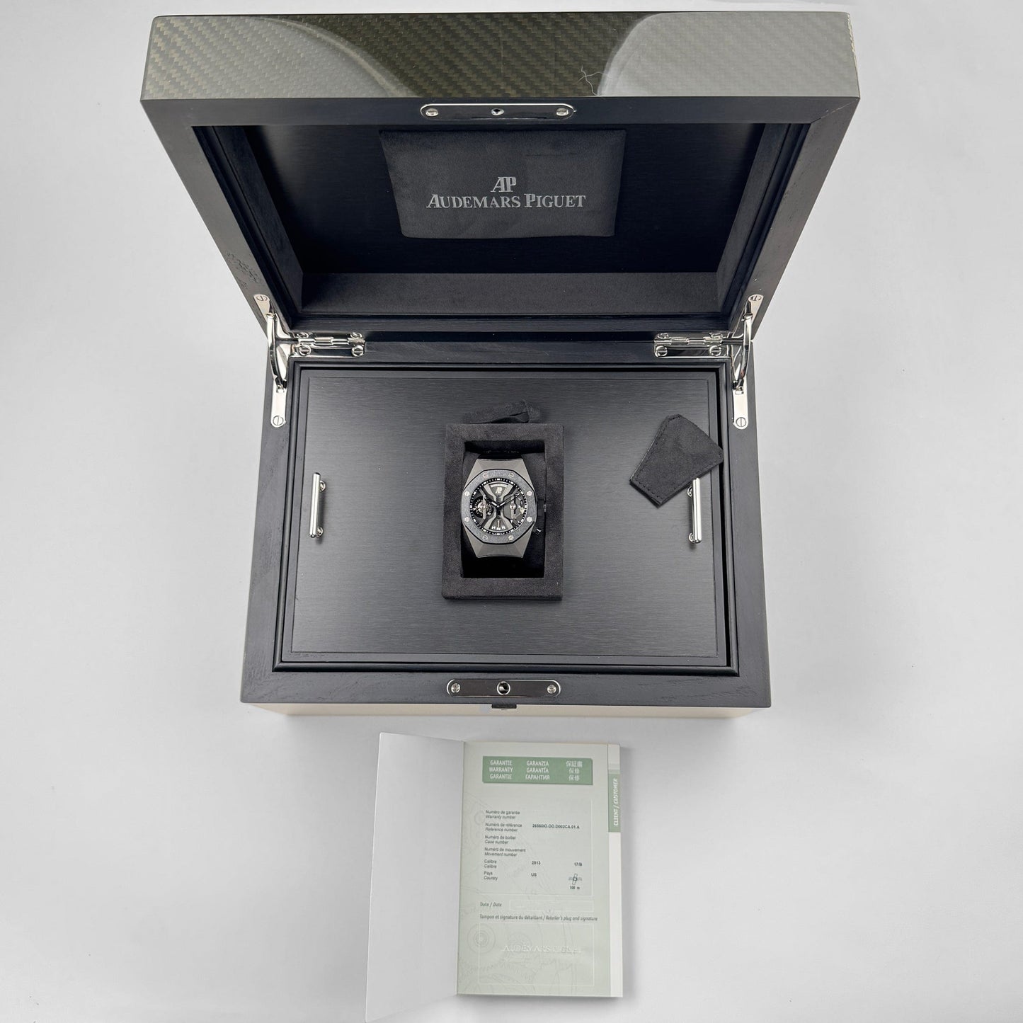 Audemars Piguet Royal Oak Concept 26560IO.OO.D002CA.01 Tourbillon GMT Titanium (2012)