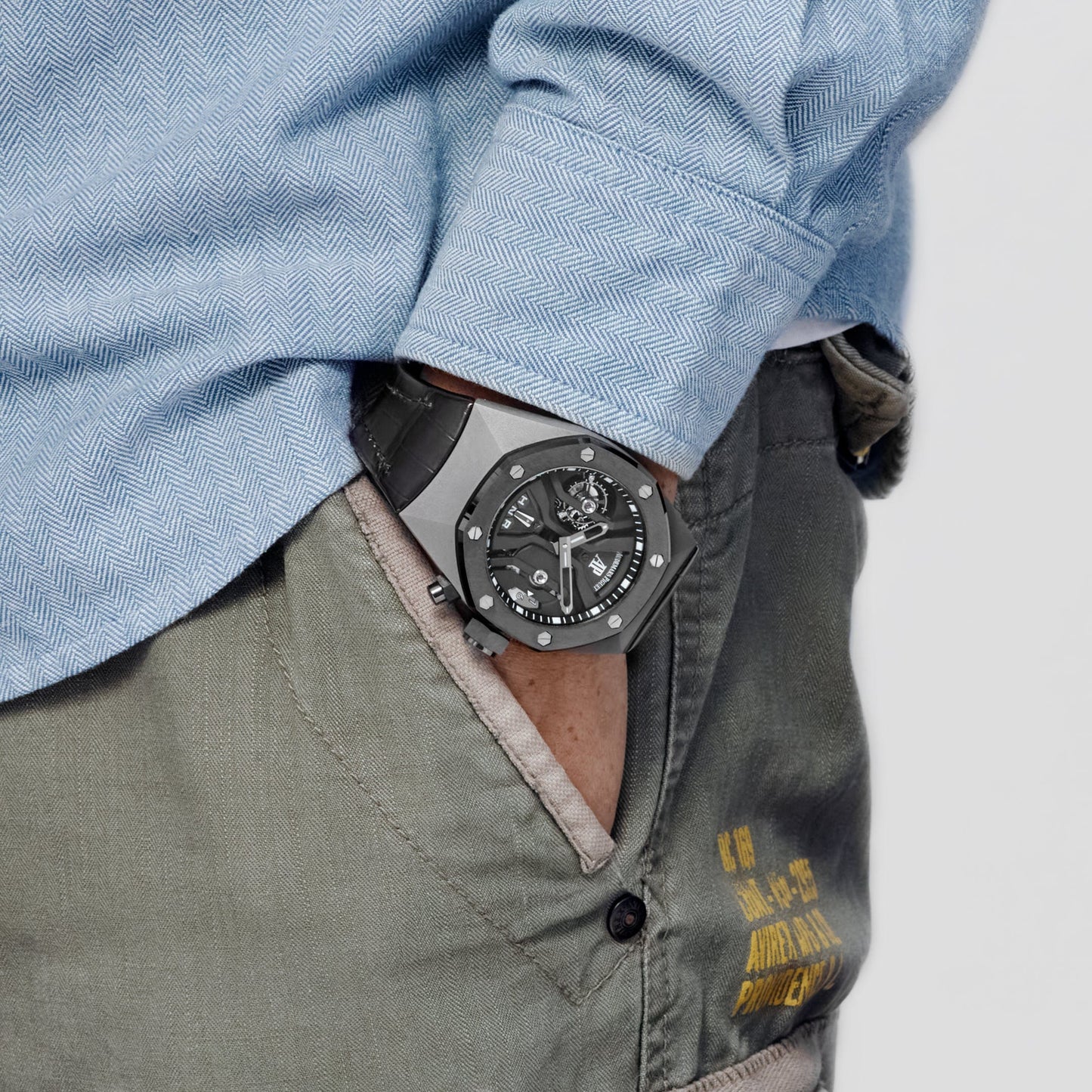 Audemars Piguet Royal Oak Concept 26560IO.OO.D002CA.01 Tourbillon GMT Titanium (2012)