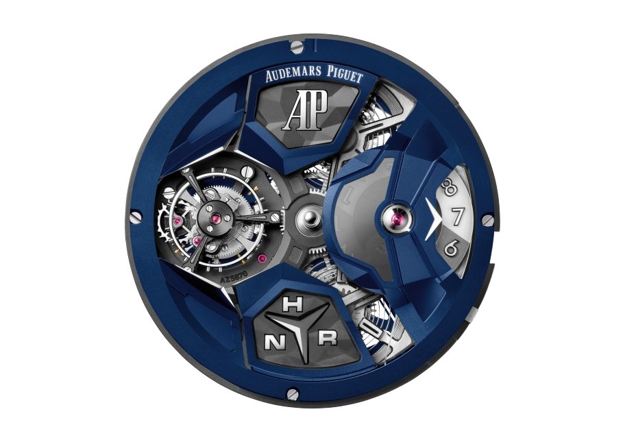 Audemars Piguet Royal Oak Concept Flying Tourbillon Gmt Titanium Skeleton Dial Rubber Reference # 26589IO.OO.D030CA.01
