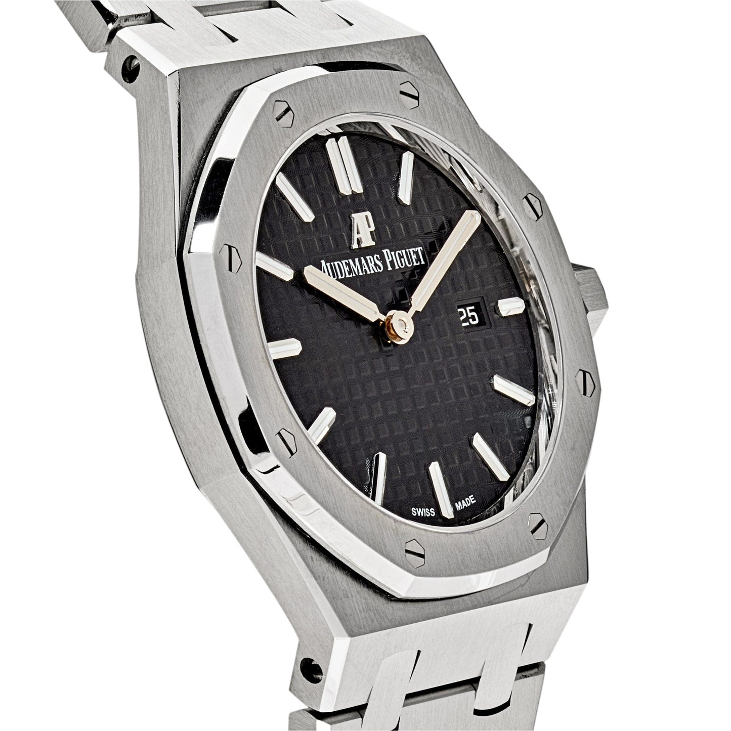 Audemars Piguet Royal Oak 67650ST.OO.1261ST.01 Lady Quartz Steel Black Dial