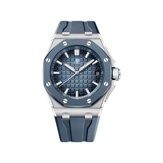 Audemars Piguet Royal Oak Offshore 15605SK.OO.A350CA.01 Steel Smoked Blue Dial