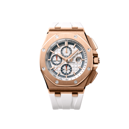 Audemars Piguet Royal Oak Offshore 26408OR.OO.A010CA.01 'Summer' Chronograph Rose Gold White Dial Limited Edition of 500 (2017)