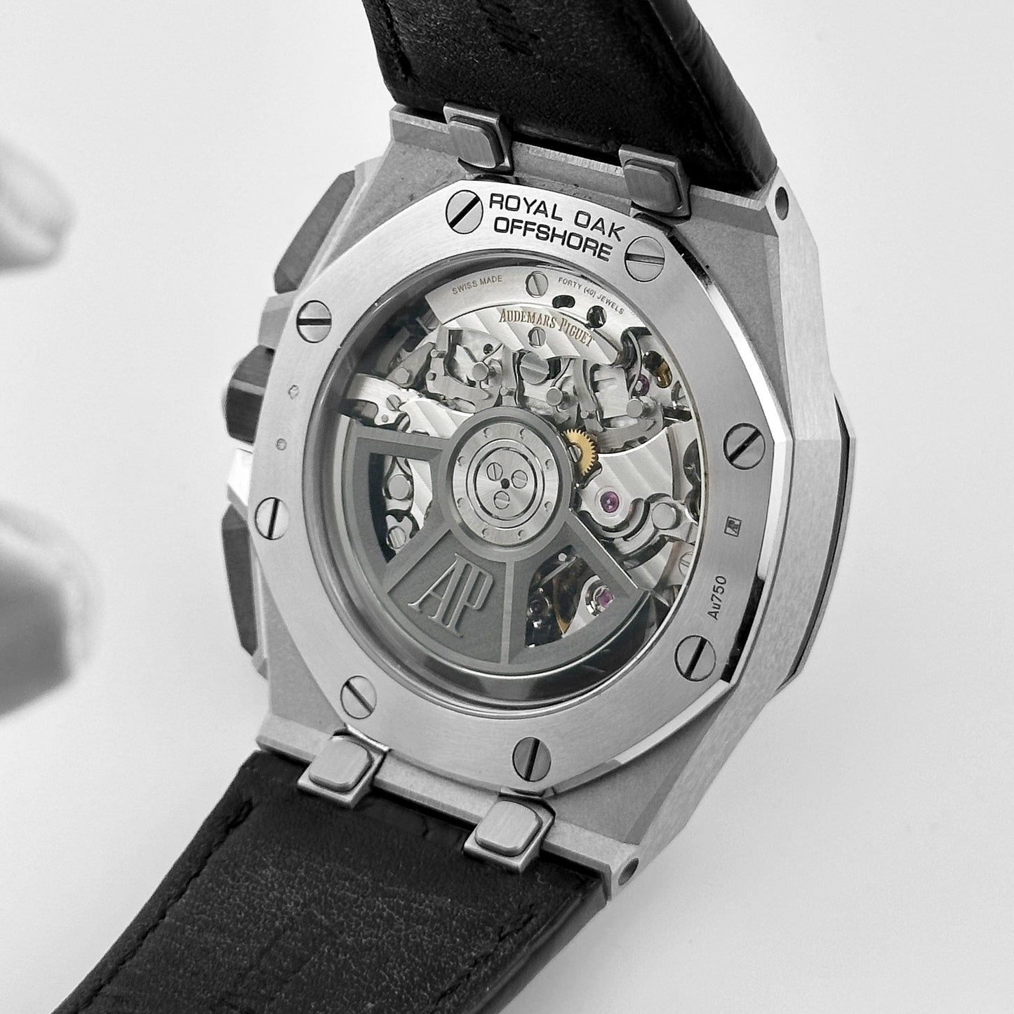 Audemars Piguet Royal Oak Offshore 26424BC.ZZ.D002CA.01 Chronograph White Gold Black Dial Diamond Bezel (2024)