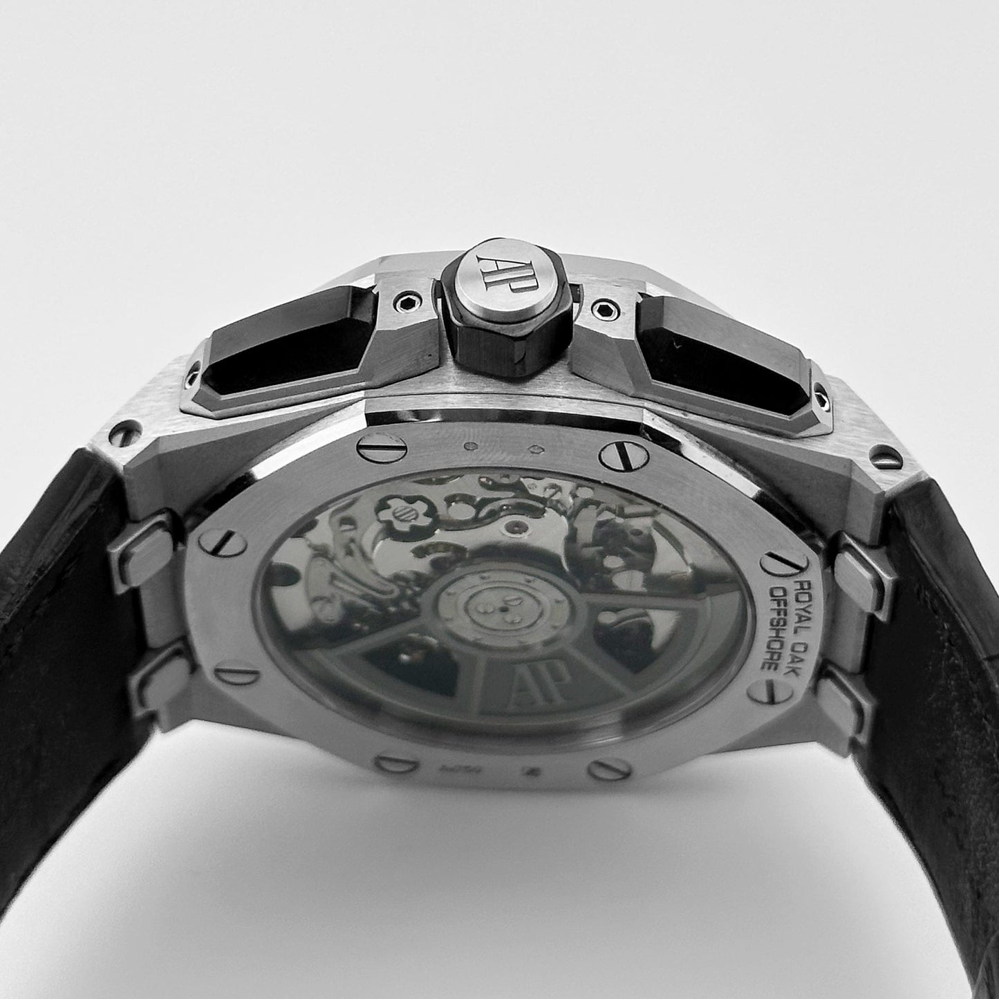 Audemars Piguet Royal Oak Offshore 26424BC.ZZ.D002CA.01 Chronograph White Gold Black Dial Diamond Bezel (2024)