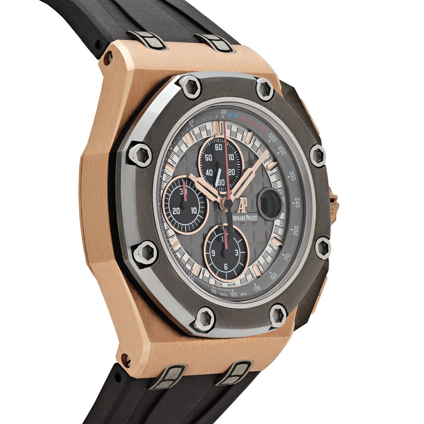 Audemars Piguet Royal Oak Offshore 26568OM.OO.A004CA.01 'Michael Schumacher' Chronograph Rose Gold Grey Dial Limited Edition of 500 (2012)